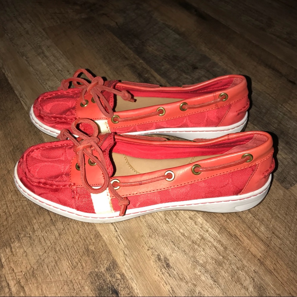Coach Boat Shoes